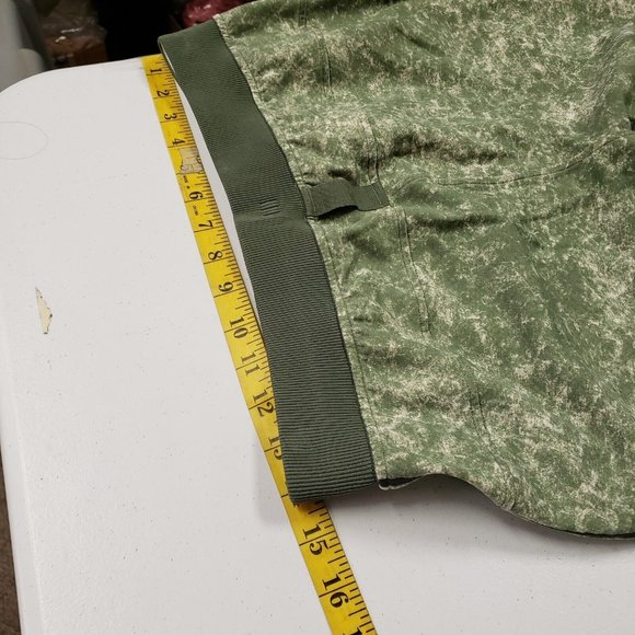 Lululemon Mens ABC Joggers Size M Warpstreme Pants Green Print Tapered Pockets - Picture 9 of 13